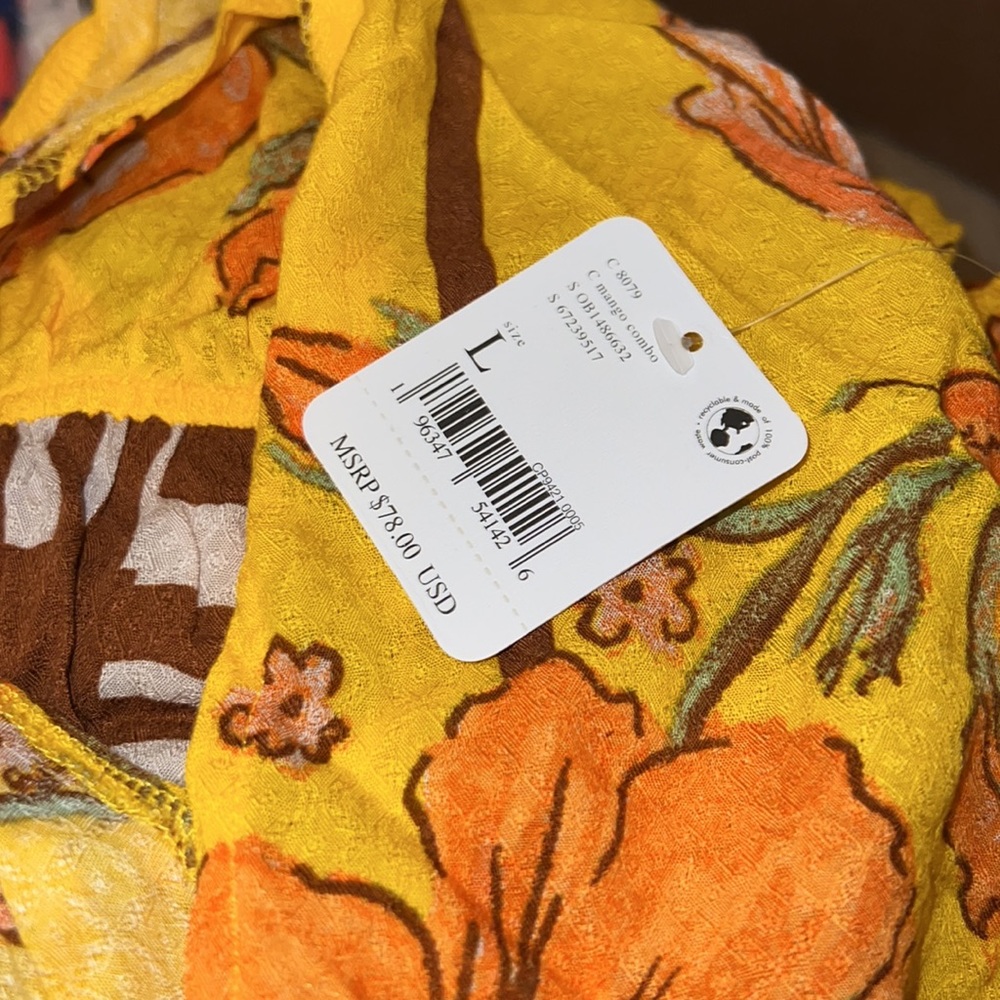 1 hour sale 🎉Free People, Hot Tropics Tank - Picture 7 of 7